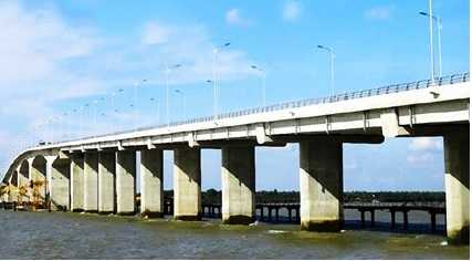 Sẵn sàng thông xe cầu Cổ Chiên nối tỉnh Bến Tre – Trà Vinh